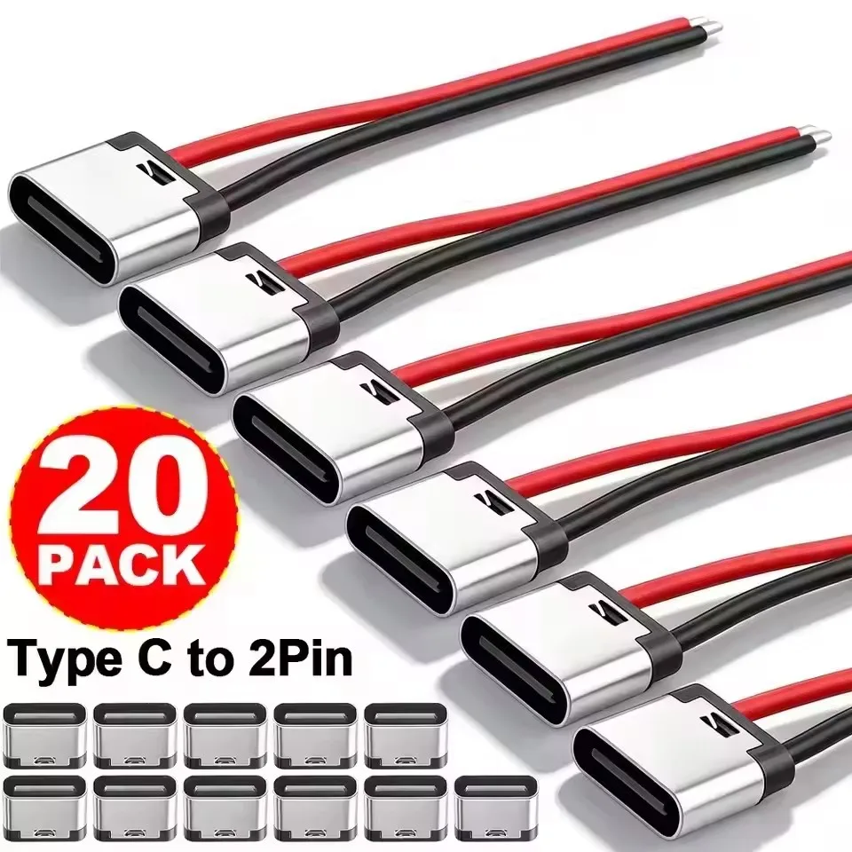 Usb C Cable - 5-20PCS Cabo de Extensão USB-C Tipo-C