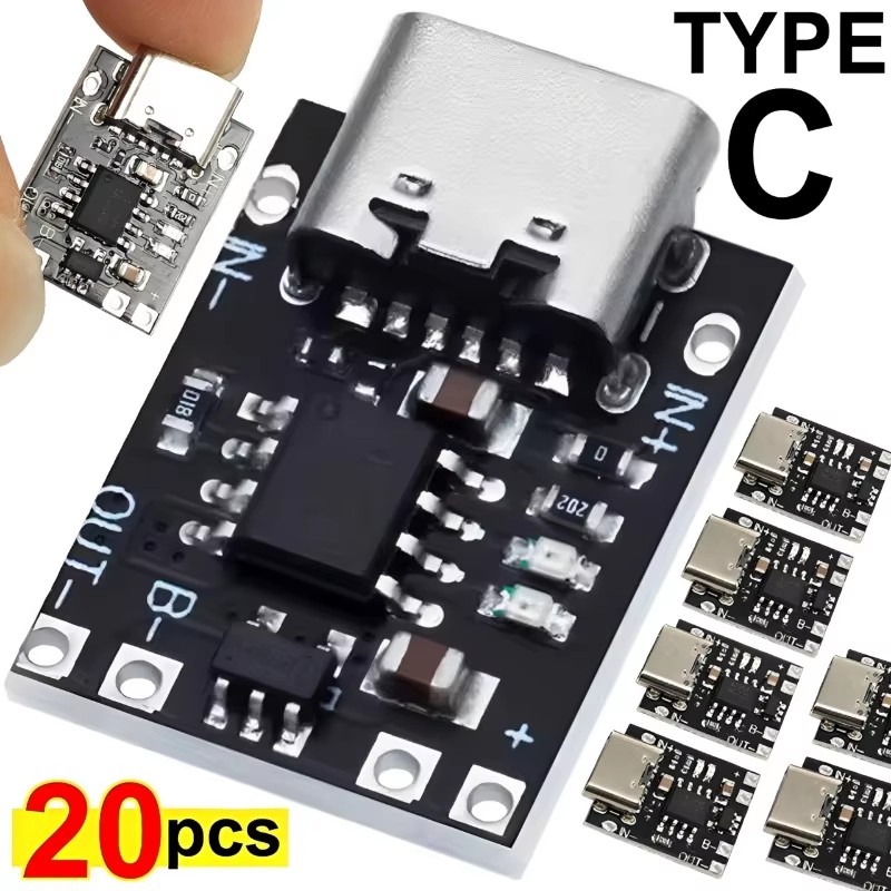 Li Ion Charger Module - 1/10/20PCS Placa de Carregamento de Bateria