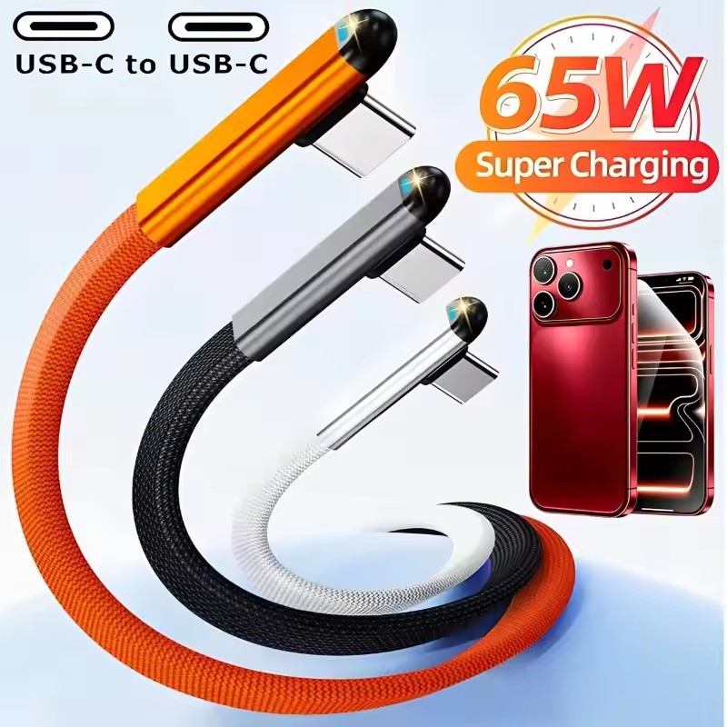 Usb C Cable - Cabo PD 65W Tipo C para