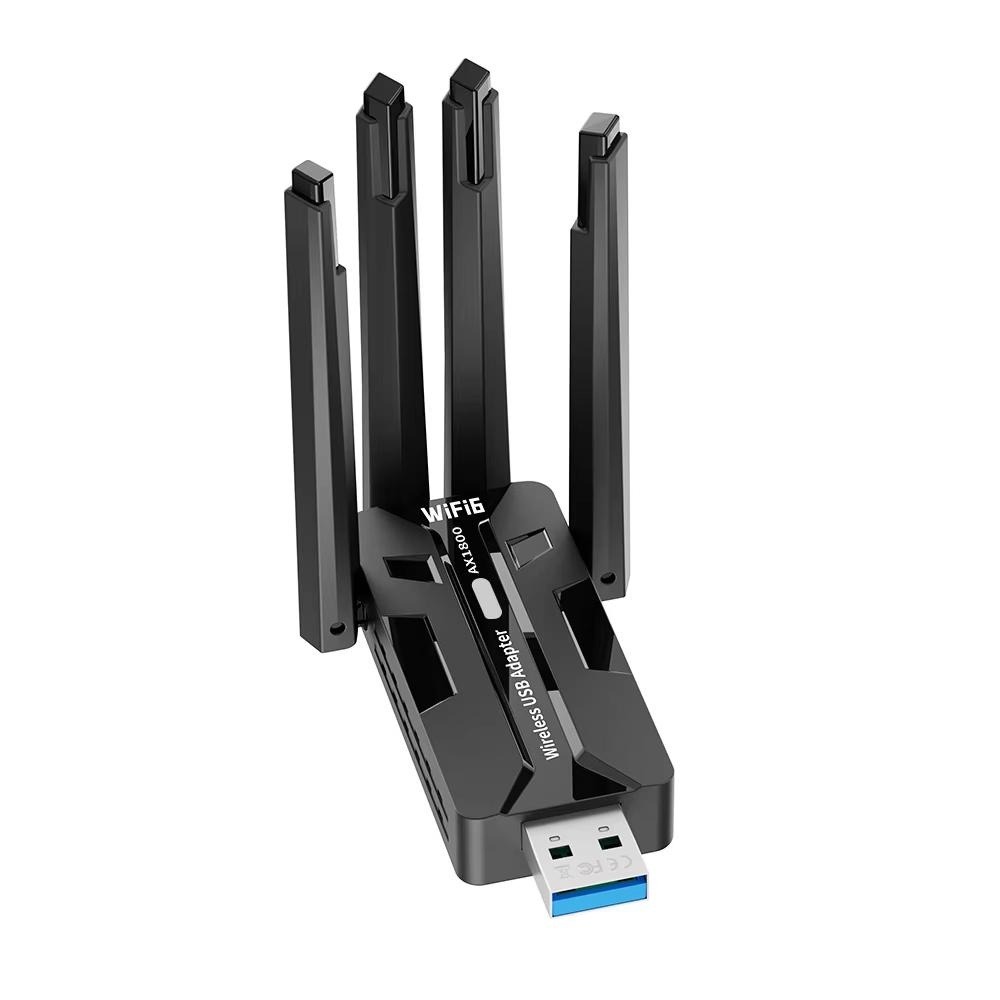 Antenna 2.4Ghz - Adaptador USB WiFi 6 1800Mbps Dual