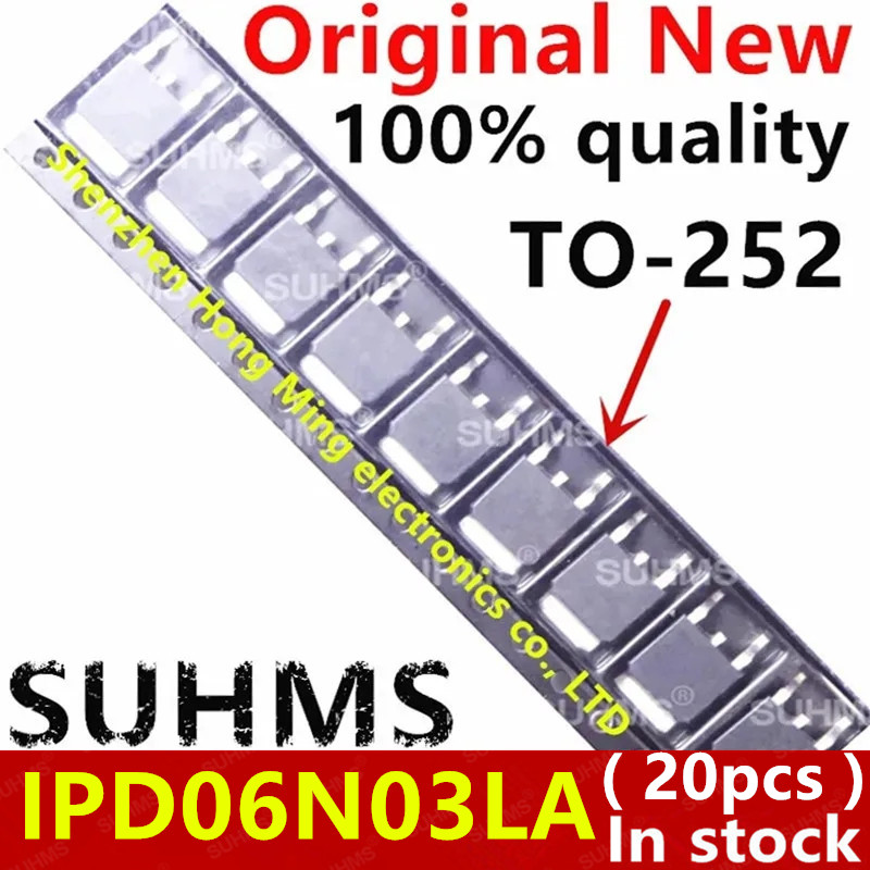 (20 peças) 100% novo IPD06N03L - Perfboard avaliação e preço