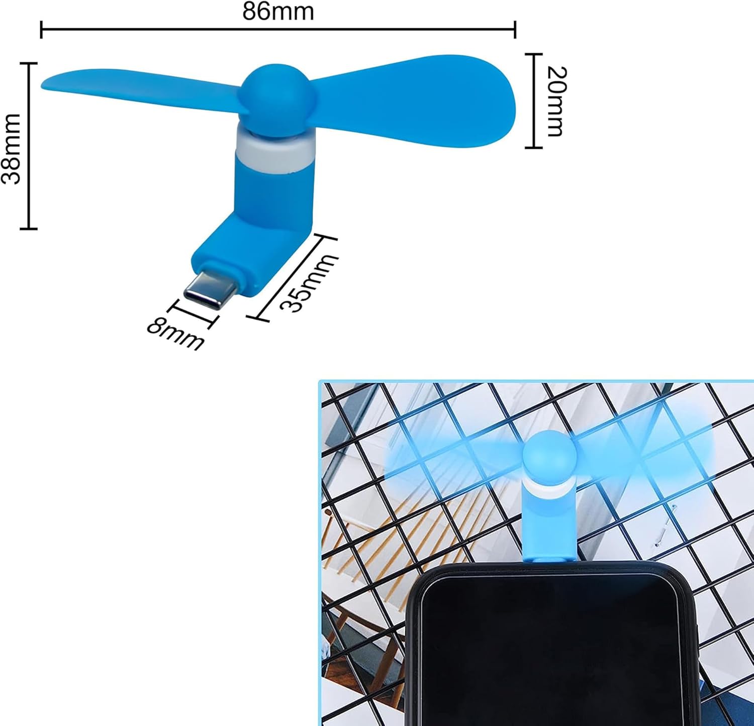 4/2/1 Peças Mini Ventilador Po - Micro Usb Cable avaliação e preço