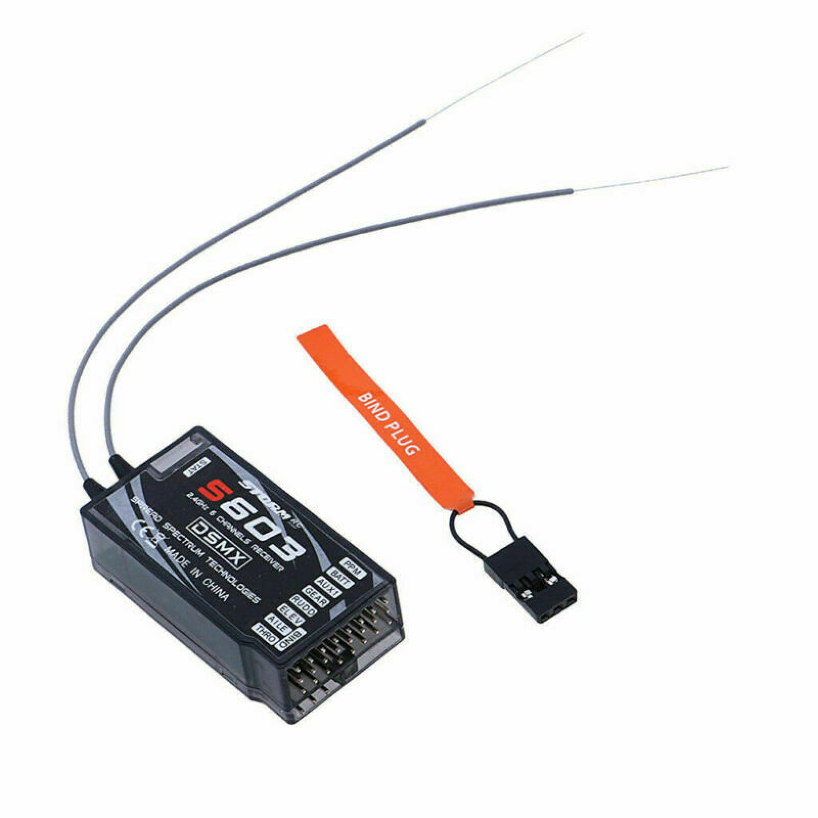 Receptor 6CH 2.4GHz PPM S603 c - Antenna 2.4Ghz avaliação e preço