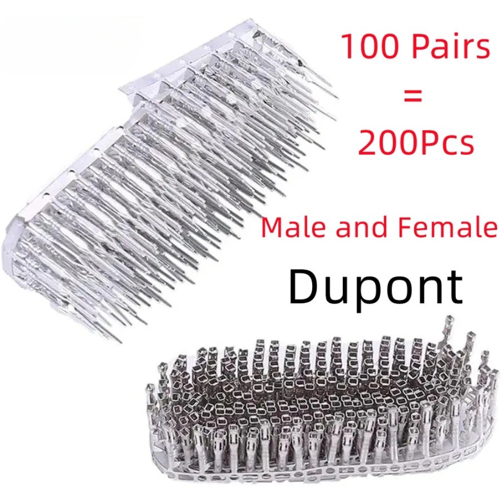 100 pares dupont conector 2.54 - Jumper Wire Kit avaliação e preço