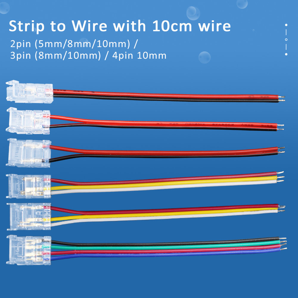 Conector de led sem solda, 2 p - Jumper Wire Kit avaliação e preço