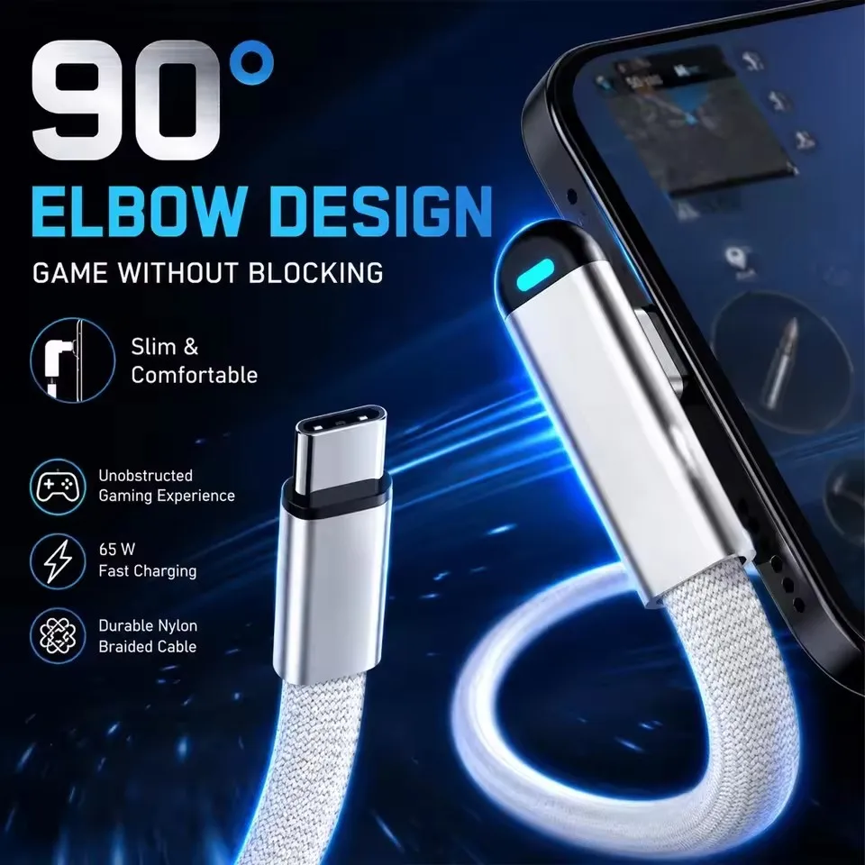 Cabo Trançado de Super Carrega - Usb C Cable avaliação e preço