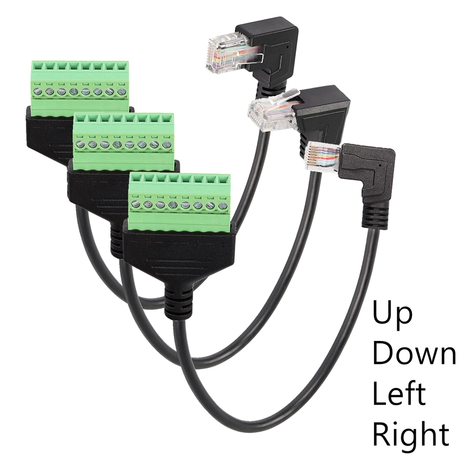 Rj45 para parafuso bloco termi - Screw Terminal Block avaliação e preço