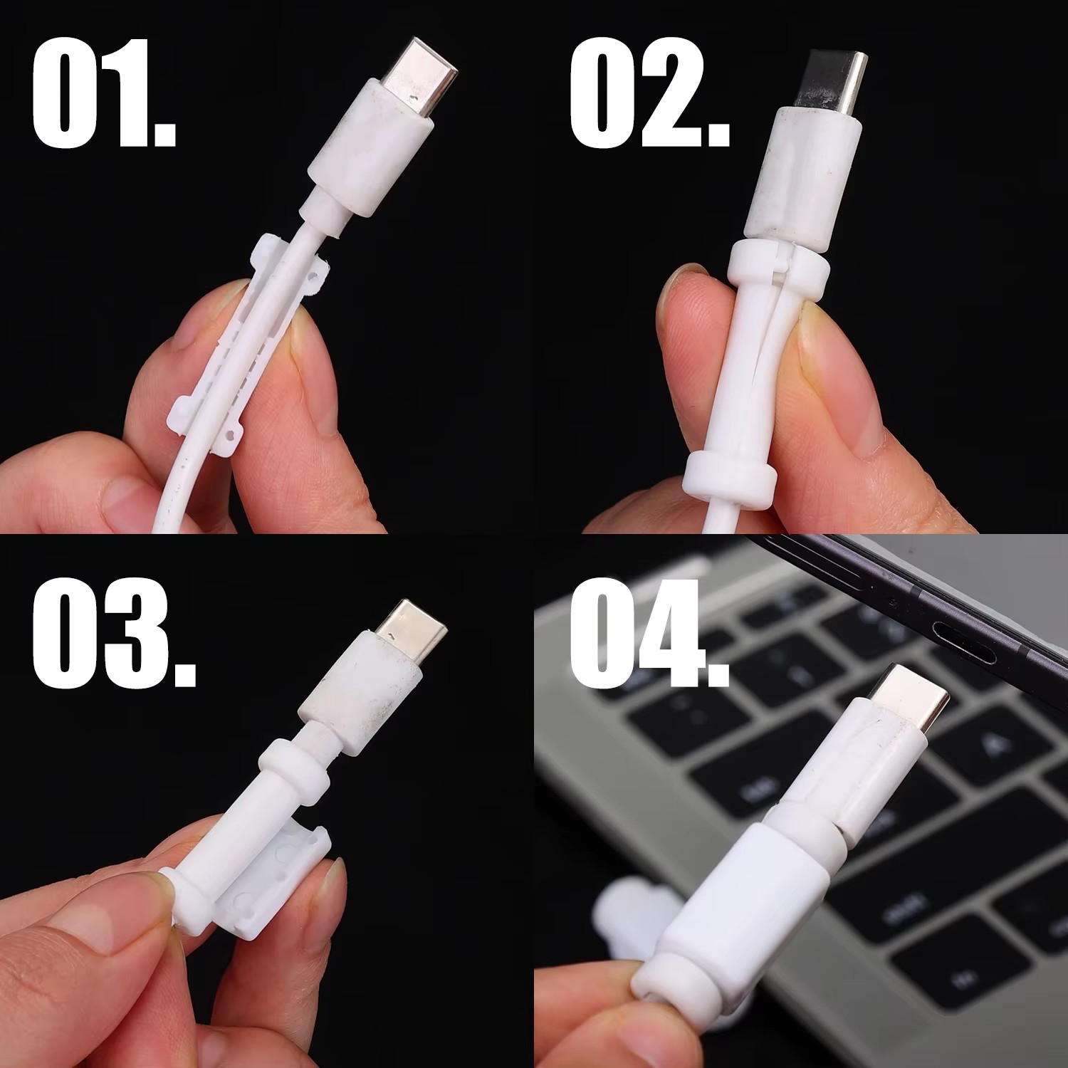 Protetor de Cabo Anti Quebra e - Micro Usb Cable avaliação e preço