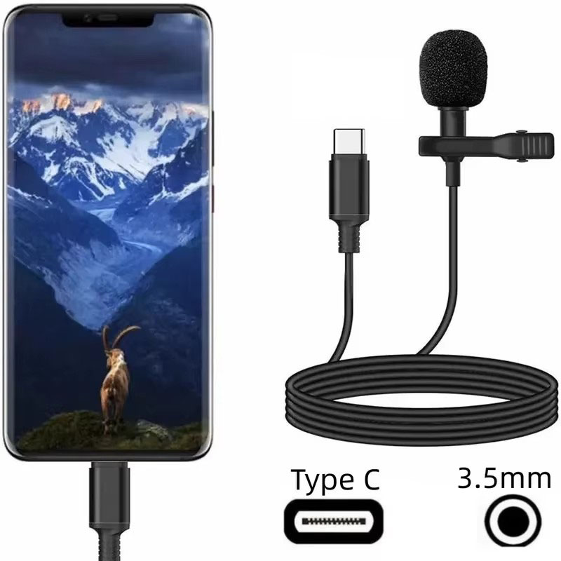 1-5 unidades de Microfone Lava - Usb C Cable avaliação e preço