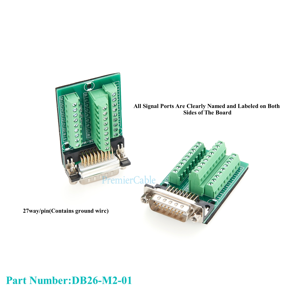 Módulo de Sinal DB26 Macho par - Screw Terminal Block avaliação e preço