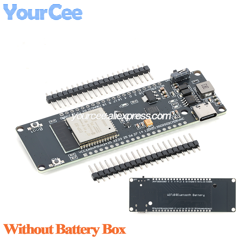 Placa de Desenvolvimento ESP32 - Esp32 Battery Holder Lipo avaliação e preço
