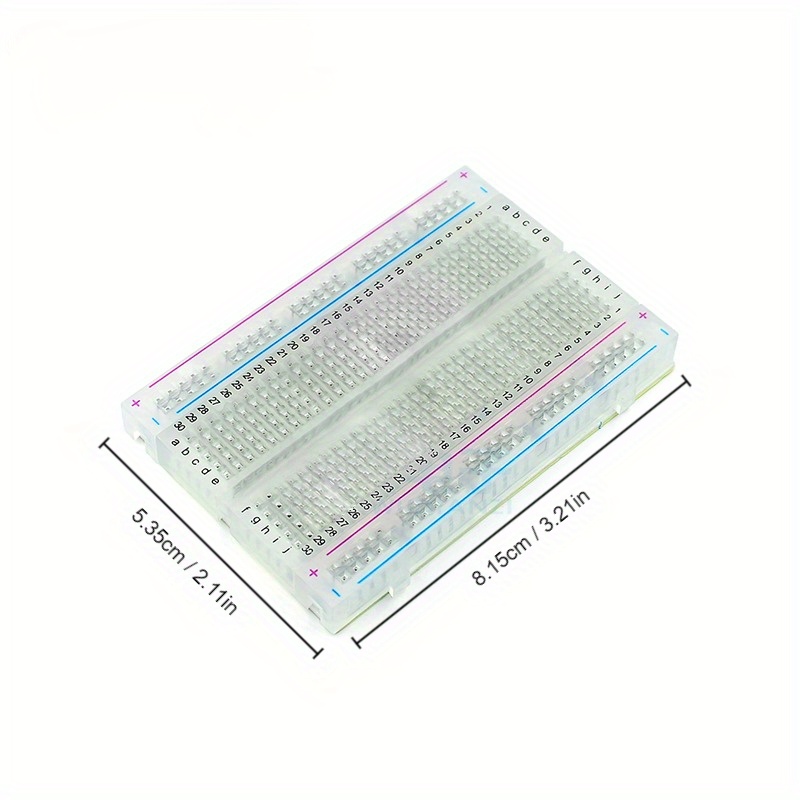 1pc 400 pontos transparente mi - Breadboard 400 Point avaliação e preço