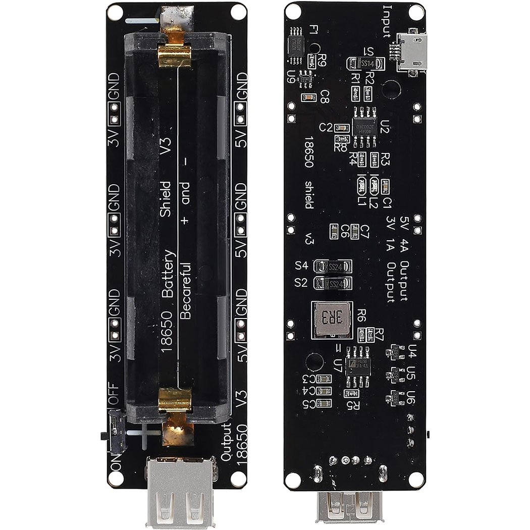 Suporte para 2 Baterias 18650  - Esp32 Battery Holder Lipo avaliação e preço