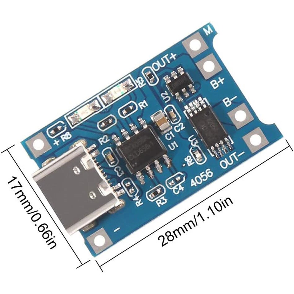 20 peças tp4056 1a 5v módulo d - Tp4056 Module avaliação e preço