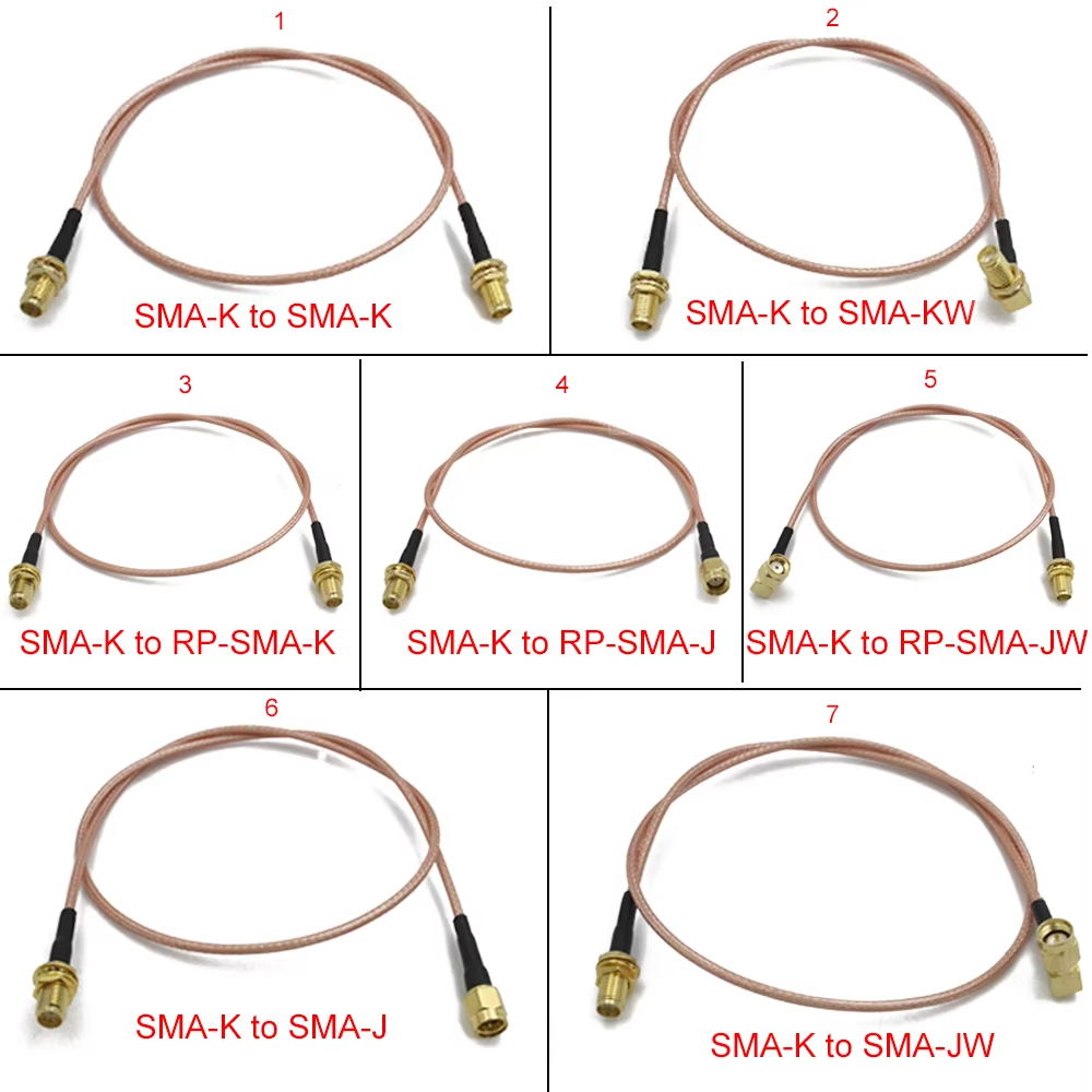Rg316 sma para sma/rp sma plug - Jumper Wire Kit avaliação e preço