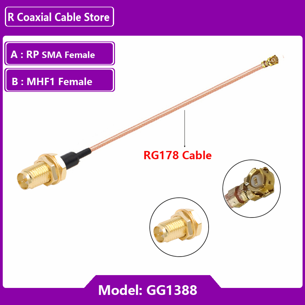 1 unidade Adaptador de Cabo Co - Ipex Connector avaliação e preço