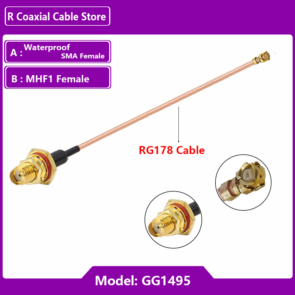 1 unidade Adaptador de Cabo Co - Ipex Connector avaliação e preço